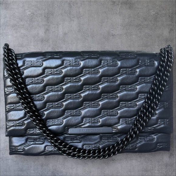 Balenciaga Black Large Triplet Bag - Picture 1 of 16